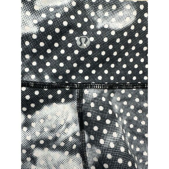 Lululemon Wunder Under Crop II Full-On Luon Dottie Dream Rose Womens 4 Leggings - Picture 4 of 4